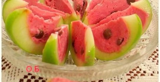 Десерт Арбузные дольки