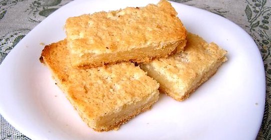 Пирожные лимонные