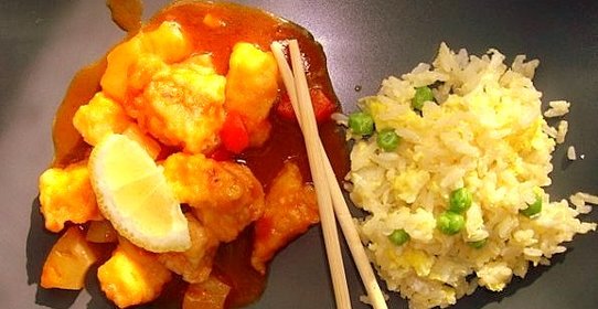 Рыба по-китайски в кисло-сладком соусе