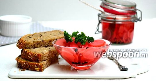 Редис в кисло-сладком маринаде