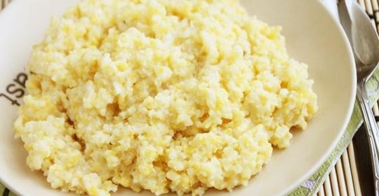 Кукурузная каша в микроволновке