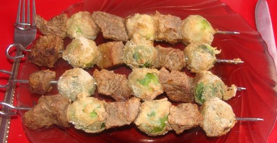 Шашлычки По-брюссельски
