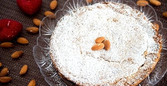 Кростата с апельсиновым вареньем