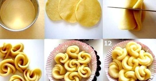 Воздушные кружевные булочки