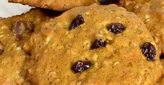 Тыквенно-овсяное печенье