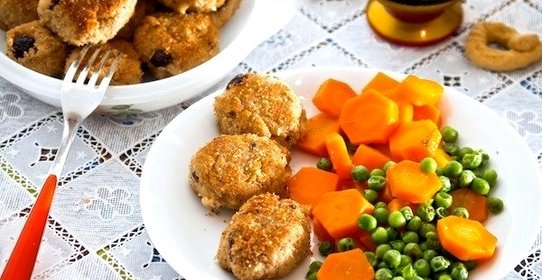 Котлетки из тунца и рикотты