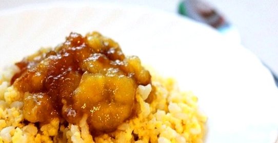 Пшенная каша с бананом