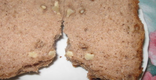 Пшенично-гречневые булочки с медом и орехами