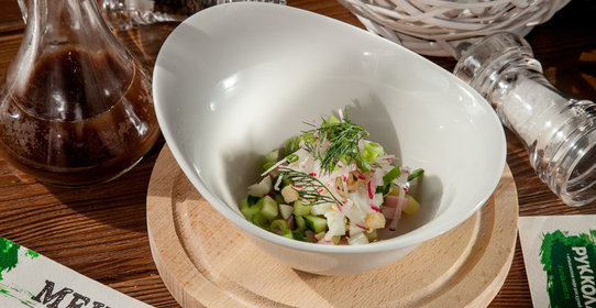 Окрошка на квасе