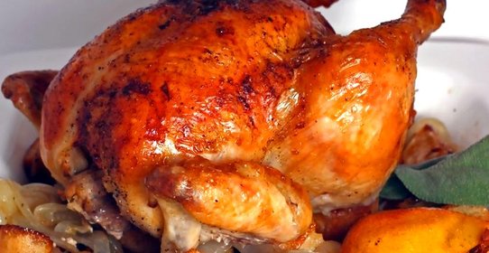 Курица в мультиварке в рукаве