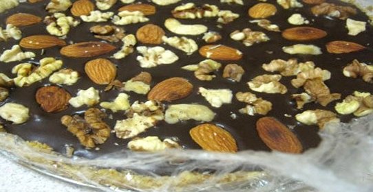 Ореховый торт без выпечки