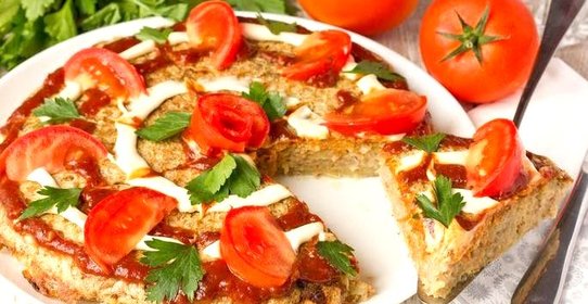 Пирог с овощами из фарша