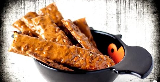 Карамельные конфеты с тыквенными семечками