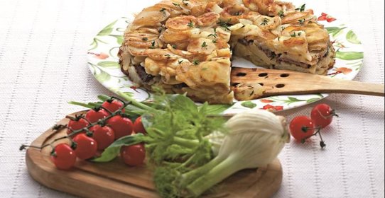 Картофель Анна со свининой