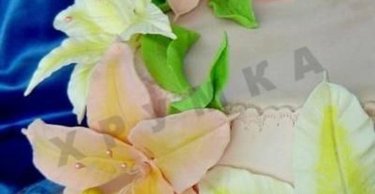 Торт с профитролями Скоро лето