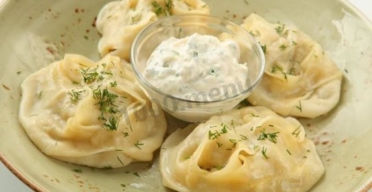 Манты из свинины