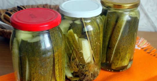 Закусочные маринованные огурцы