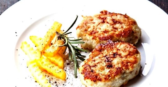 Постные рыбные котлеты