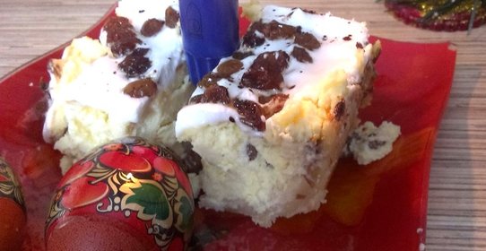 Диетический кулич