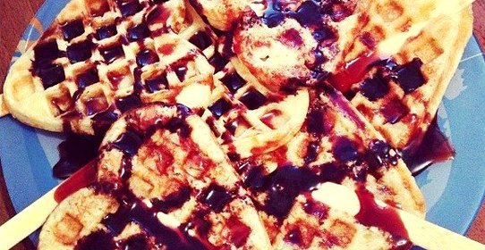 Венские ванильные вафли