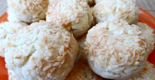 Кокосовое печенье