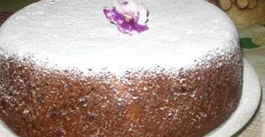 Пирог с курагой в мультиварке