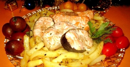 Рыба на гриле в микроволновке