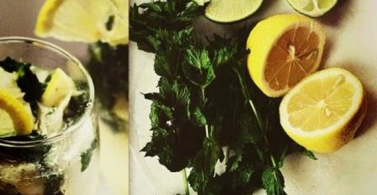 Безалкогольный мохито со спрайтом