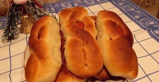 Пирожки с курагой в духовке