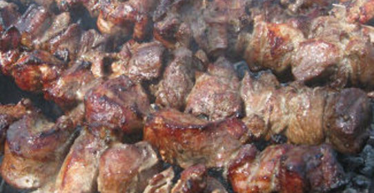 Свиной шашлык