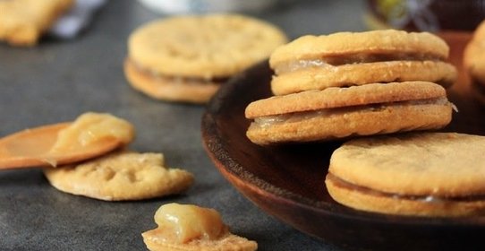 Печенье с лимонным курдом