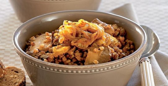 Гречневая каша с берберской смесью