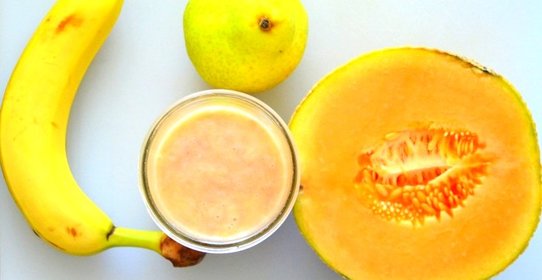 Ароматный смузи с дыней