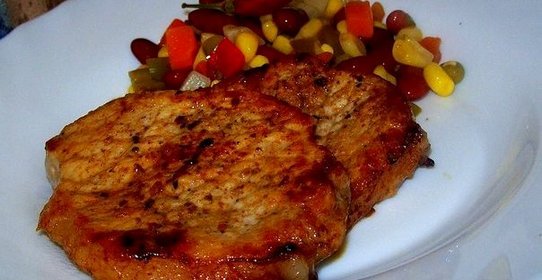 Антрекот на гриле