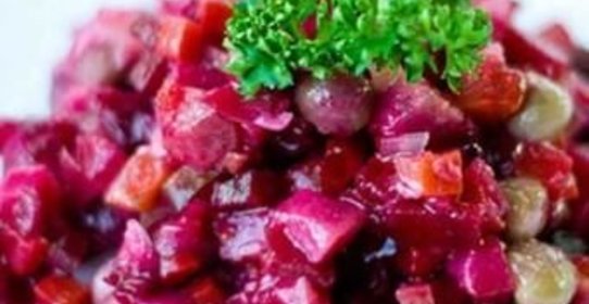 Обычный овощной винегрет