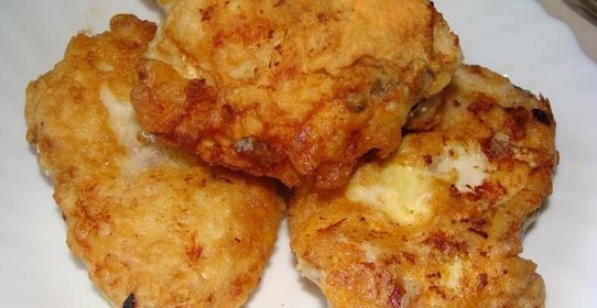 Рыба жареная во фритюре