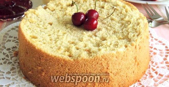 Шифоновый бисквит