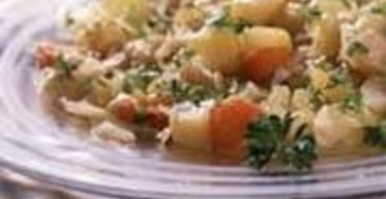 Овощное рагу со светлым пивом