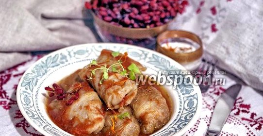 Голубцы с бараньим фаршем