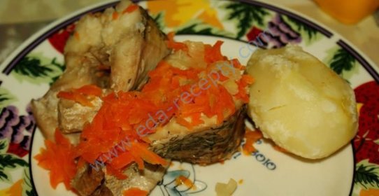 Щука на пару