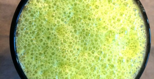 Ананасовый смузи корном