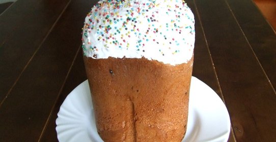 Кулич в хлебопечке