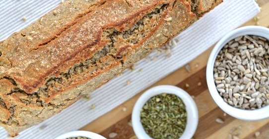 Домашний хлеб из ферментированной гречки