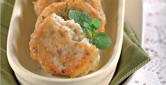 Хлебные тефтели с мятой