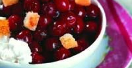 Десертный суп Зимняя вишня