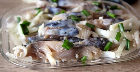 Быстро маринованная скумбрия