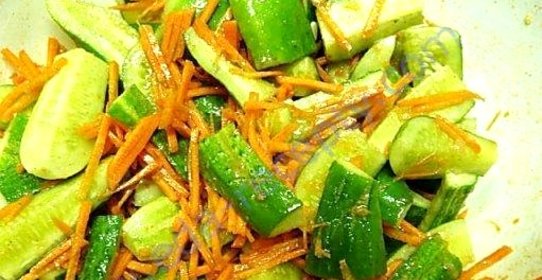 Маринованные огурцы по-корейски