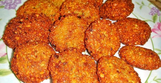 Котлеты из гороха вегетарианские