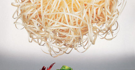 Тальятелле с креветками