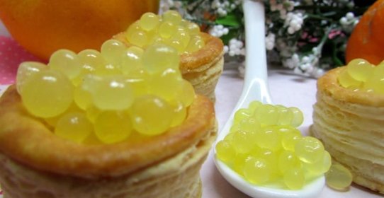 Десерт Апельсиновая икра